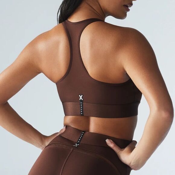 SAVAGE X FENTY Lineup Low-Impact Sports Bra‎ Cedar Brown 3X NWT in packaging - Picture 2 of 7
